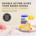 Fleischmann's Baking Powder 340g, creates the fluffiest, light texture in your baked goods.