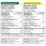 GoGo squeeZ Fruit Sauce Snack Pouches Variety Pack - Apple Apple, Apple Banana. 100% Real Fruit Puree, No Sugar Added, No Preservatives, 12 x 90g Squeezable Fruit Snacks