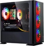 HAJAAN BREEZE Gaming Desktop Tower PC - Intel Core i3-10100F Processor 3.6GHz, 16GB DDR4 RAM, 1TB SSD, Nvidia GeForce GTX 2060 6GB, WIFI Windows 11