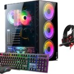 HAJAAN BREEZE PRO Gaming Tower PC - AMD Ryzen 5 5600G Processor, 16GB DDR4 RAM, 512GB SSD, 4TB HDD, Nvidia GeForce GTX 1050 Ti 4GB, WIFI, Gaming