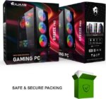 HAJAAN BREEZE PRO Gaming Tower PC - AMD Ryzen 7 5700G Processor, 16GB DDR4 RAM, 512GB SSD, 4TB HDD, Nvidia GeForce RTX 2060 6GB, WIFI, Gaming Headset,