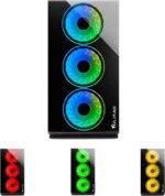 HAJAAN Gaming Computer Desktop PC | AMD Ryzen 7 5700G Processor 3.8GHz | 16GB DDR4 RAM | 512GB SSD | GeForce RTX 3050 8GB GDDR6 | Wi-Fi Ready | VR