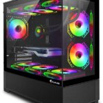 HAJAAN Gaming PC (AMD Ryzen 7 7700 up to 5.3GHz, GeForce RTX 4070 12GB GDDR6, 32GB DDR5, 1TB NVMe SSD, WiFi Ready, Windows 11 Pro, 1 Year Warranty)