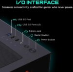 HAJAAN PhantomX Gaming Desktop PC Intel Core i7-12700K (12th Gen), GeForce RTX 5070 12GB, 32GB RAM, 1TB NVMe SSD, Wi-Fi, Windows 11 Pro