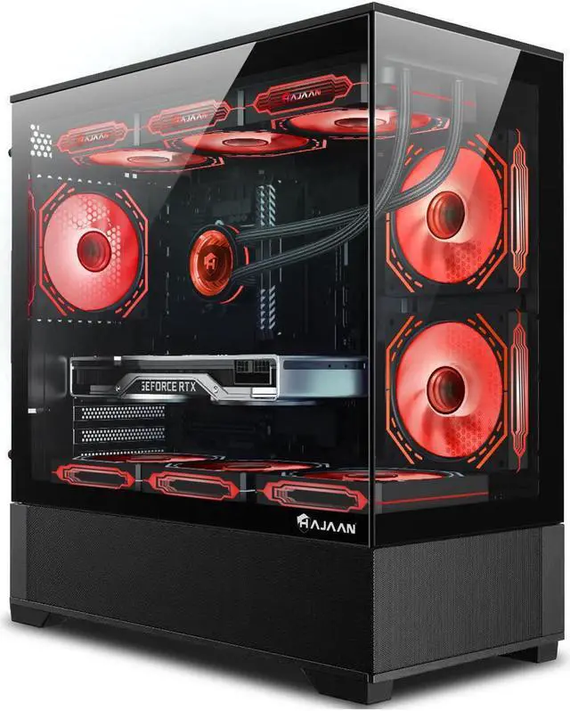 HAJAAN SuperX Gaming PC - RTX 4070 12GB GDDR6 - Intel Core i5 12th Gen - 32GB DDR4 RAM - 1TB NVMe - WiFi - Bluetooth - Windows 11 Pro - Mechanical