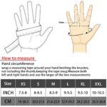 Harssidanzar Mens Luxury Italian Sheepskin Leather Gloves Wool Lined