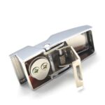 Hasp Cinet Lock for Sliding Door Mail Box Air Eletronic Locker Furniture Drawer Rarelock JA57 G 1Pcs(Silver Small)