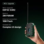 Heltec 2 Pack WiFi LoRa 32 V4 with OLED Display 27dBm ESP32-S3 SX1262 Complete Battery Casing Kit for Meshtastic IoT Arduino (2-Pack 3000mAh Battery+Antenna+Case)