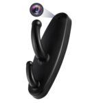 Hidden Camera Hook 1080P HD Spy Cameras Mini Nanny Cam with Motion Detection Small Body Camera Video Recorder for Home Security, No APP No WiFi