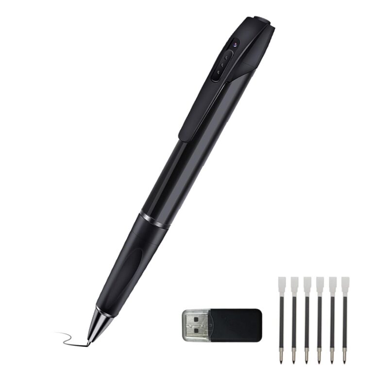 Hidden Camera Pen 1080P HD Spy Mini Cameras Small Nanny Cam with Loop Recording, Photo Taking, Video for Home, Office, No Audio