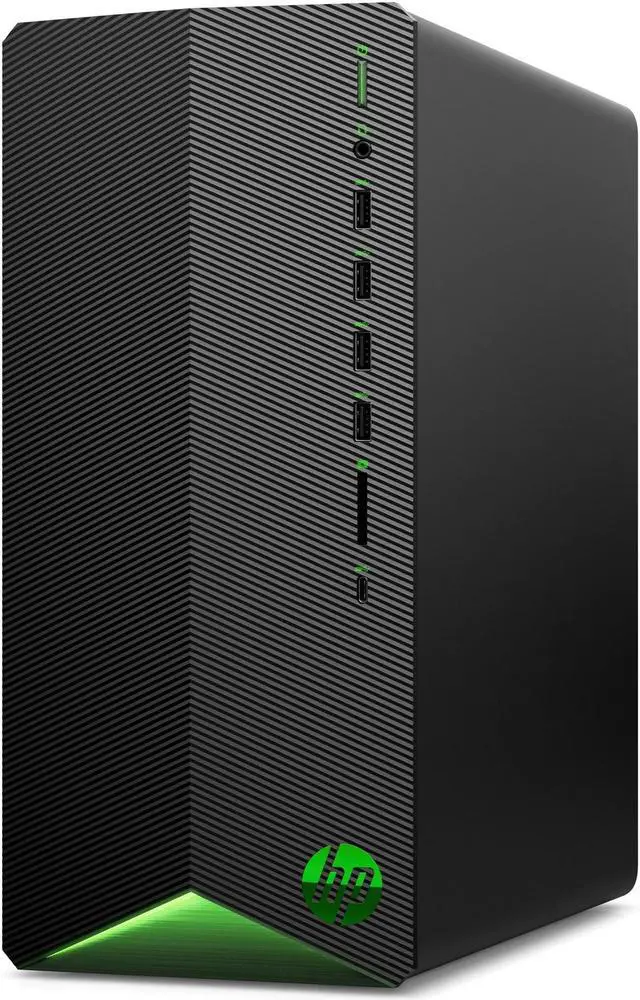 HP Gaming Desktop Pavilion TG01-1161 Intel Core i5 10th Gen 10400F (2.90GHz) 8GB DDR4 512 GB PCIe SSD NVIDIA GeForce RTX 3060 Windows 11 Home 64-bit