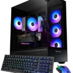 iBUYPOWER Element Gaming PC Desktop - Intel Core i5 14400F, NVIDIA GeForce RTX 5060Ti 8GB, 16GB DDR5 RGB RAM, 1TB NVMe SSD