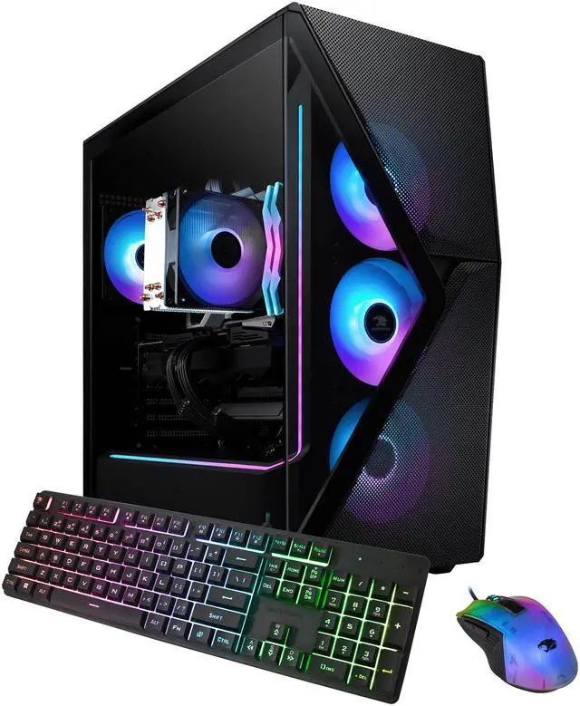 IBUYPOWER Gaming PC, Intel Core i9-14900F, GeForce RTX 4070 Super 12GB, 32GB DDR5-5200 RGB, 2TB NVMe SSD, Windows 11 Home (PB-SMI9N47S-01)