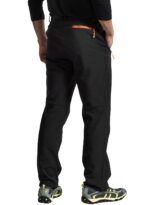 JHMORP Men's Winter Hiking Pants Waterproof Fleece Lined Softshell Insulated Snow Ski Pants with Belt