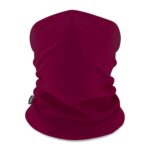 Kids Fleece Neck Warmer Gaiter - Winter Face Cover for Snow Play & School - Warm Elastic Tube Scarf for Boys & Girls