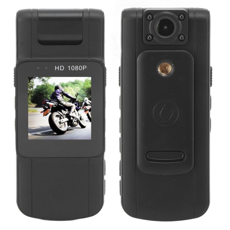 L11 Body Camera with Back Clip, 1080P Body Wearable Hidden Camera Night Vision, Motion Detection, Loop Recording, Delayed and Pre Recording, 180 Degrees Views, Camera