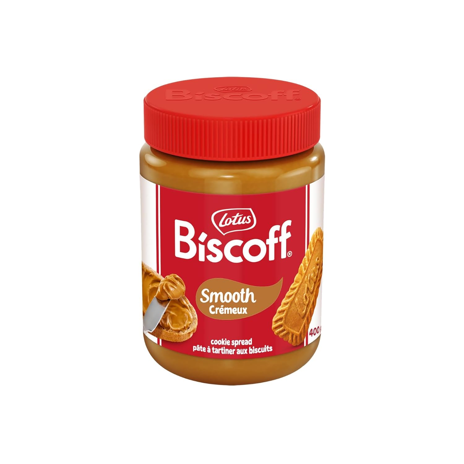 Lotus Biscoff - Sweet Spread - Smooth - 400g - Pack of 1 Lotus Biscoff - Sweet Spread - Smooth - 400g - Pack of 1
