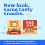 MadeGood Mornings Soft-Baked Oat Bars Variety Pack (Variety)