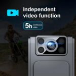 Mini Body Camera Video Recorder, 1080P Small Portable Wearable Hidden Cameras with Clip & Night Vision, Micro Pocket Body Worn Cam for Sport, Pet, Home Office, Work Records(NO...