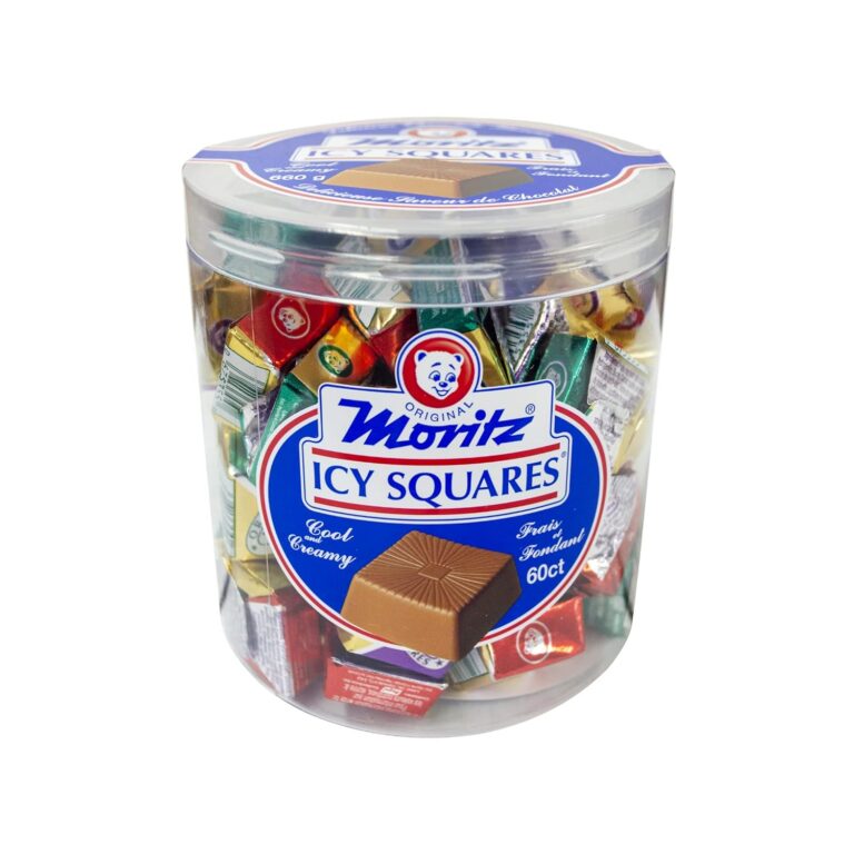 Moritz Icy Squares, Cool & Creamy Chocolatey Squares, Tub of 660 g (60 pieces)