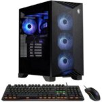 MSI Aegis AI Gaming Desktop PC (Intel Ultra 9-285, NVIDIA GeForce RTX 5070 Ti 16GB GDDR7, 64GB DDR5, 2TB PCIe SSD, RGB Fans, 750W PSU, WiFi 7,