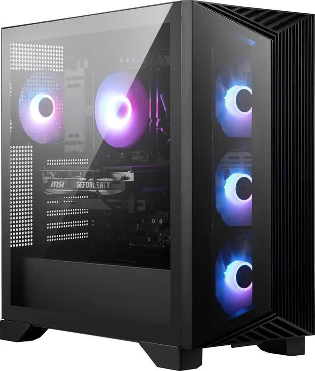 MSI Aegis Z2 Gaming Desktop (2024): AMD Ryzen R7-7700, Geforce RTX 4060, 16GB DDR5, 1TB m.2 SSD, 80+ Gold PSU, WiFi, Keyboard & Mouse, DIY Friendly,