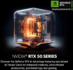 MSI Codex Z2 Gaming Desktop: AMD R7-8700F, GeForce RTX 5070, 32GB DDR5, 2TB m.2 NVMe SSD, USB Type-C, VR-Ready, Windows 11 Home : A8NVP-436US