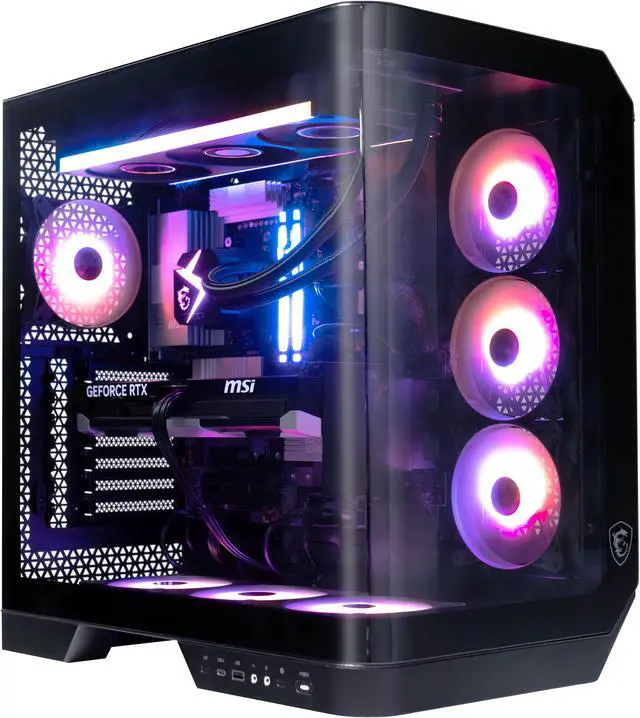 MSI Vision RS Series Gaming Desktop PC Intel Core Ultra 9 285K 64GB DDR5 2 TB SSD GeForce RTX 5070 Ti Windows 11 Pro (Vision RS AI 2NVR9-1292US)