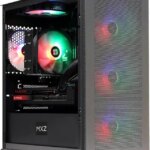 MXZ Gaming PC AMD Ryzen 5 5600X , GeForce RTX4070,16GB DDR4, KC3000 M.2 SSD 1T, B450, 6RGB Fans,Windows 11 Pro , Gamer Desktop Computer(R5 5600X|