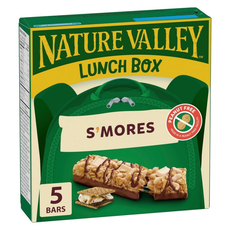 NATURE VALLEY S'mores Flavour Granola Bars, No Artificial Flavours, No Artificial Colours, Pack of 5 Bars