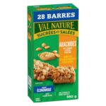 NATURE VALLEY - VALUE PACK SIZE - Peanut Butter Chewy Nut Granola Bars, Pack of 28 Bars, 980 grams, Made with Whole Grains, No Artificial Colours, No Artificial Flavours, Loaded...