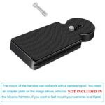 Nicama NC-VEST Dual Camera Harness for 2 Cameras, Carrying Chest Vest Strap System with Side Holster for Canon Nikon Sony Panasonic Olympus DSLR Cameras