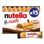 NUTELLA B-READY; Snack Bars; Crunchy Wafer Filled With Delicious NUTELLA; 15 bars pack; 330g