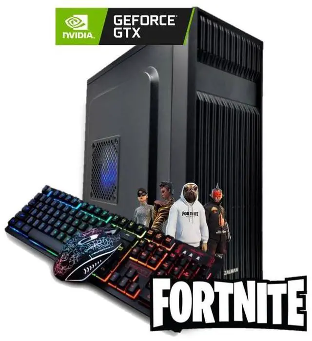 Odyssey T6 Custom Gaming PC, RGB Intel Core i5-8500 upto 4.1GHz, 16GB DDR4 RAM, 1TB NVMe SSD, GTX 1650, Wi-Fi BT Windows 11 Pro