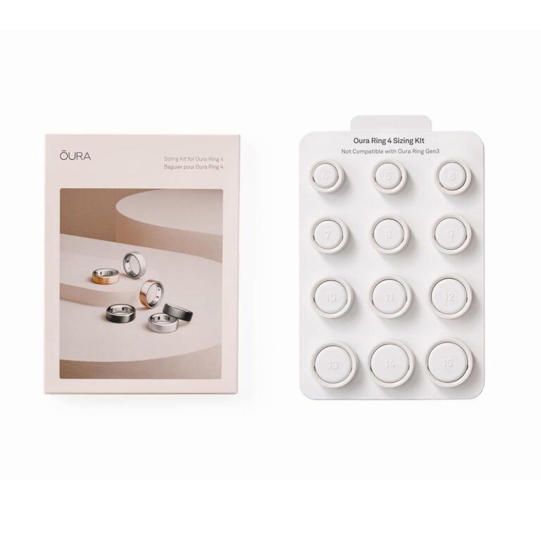 Oura Ring 4 Sizing Kit - Size Before You Buy Oura Ring 4 - Unique Sizing - Receive Credit for Purchase (FR/EN)