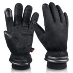 OZERO Winter Gloves Waterproof Thermal, Touchscreen Thick Glove for Men Women in Canada Cold Snap
