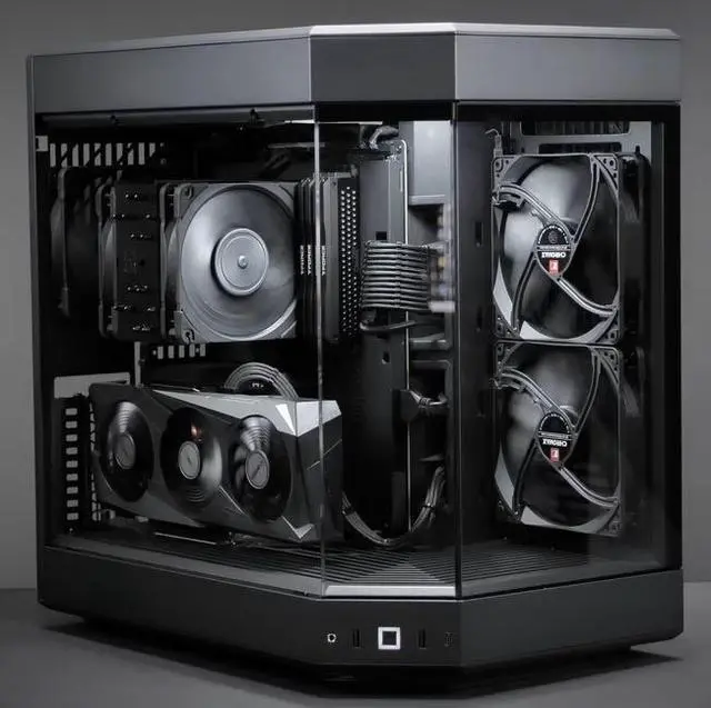 PRC PhantomBlack1 Custom Gaming PC i9-13900K 3.0GHz 24-Core 32GB DDR5 4TB NVMe 10TB HDD NVIDIA GeForce RTX 4080 16GB GDDR6X Wi-Fi BT Windows 11 Home
