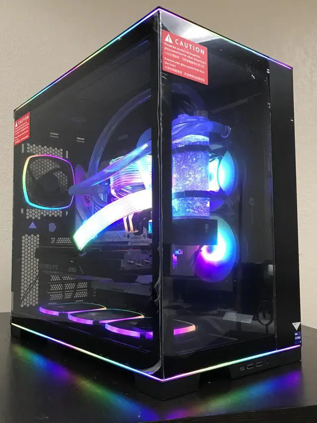 PRC Ultimate Water-Cooled Gaming Desktop PC AMD Ryzen 9 7950X 4.5GHz 16-Core 32GB DDR5 4TB NVMe SSD 10TB HDD AMD Radeon RX 7900 XTX 24GB GDDR6 Wi-Fi