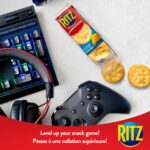 RITZ Snackwiches, 32 Individually Wrapped Snack Packs, Variety, Crackers, 2 Cheese flavoured 304 g, 2 Real Peanut Butter 312 g, School, Family, 1.23 kg