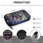 Salabomia Boho Elephant USB Holder Flash Drive Case Portable Electronic Accessories Organizer for USB Flash Drive USB Case Organizer, Purple