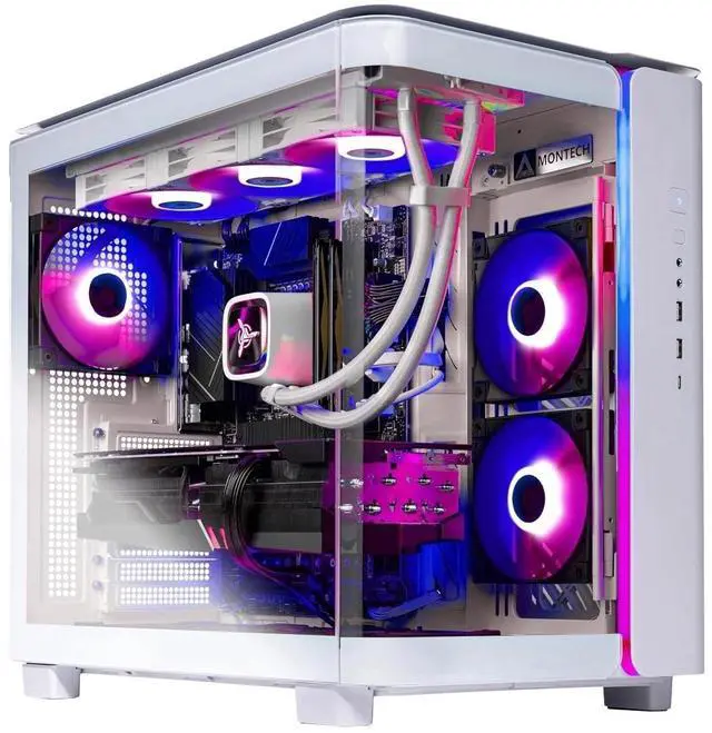 Skytech Gaming King 95 Gaming PC, AMD Ryzen 7 7800X3D 4.2GHz, NVIDIA RTX 5060 Ti 16GB VRAM, 2TB NVMe SSD, 32GB DDR5 RAM 5600, 750W GOLD PSU, 360 ARGB