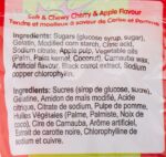 Squashies, Soft & Chewy Marshmallow Candy, Sour Cherry &Apple 160 Grams (1 Bag)