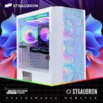 STGAubron Gaming PC Computer Desktop, AMD Ryzen 5 5500 up to 4.2GHz, GeForce RTX 2060 Super 8G,16GB DDR4 RAM, 1TB SSD, WiFi 6 5G Supported & BT 5.2,