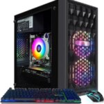 STGAubron Gaming PC Computer Desktop, Intel Core i7 8th Gen up to 4.1GHz, Radeon RX 590 8G Graohics, 16G DDR4 RAM, 512G SSD, WIN11H