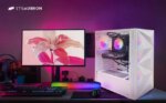 STGAubron Gaming PC Desktop Computer, AMD Ryzen 5 5600GT up to 4.6Ghz, AMD Radeon RX 6500 4G Graphics, 16G DDR4 RAM, 1T SSD, WiFi 6 & BT 5.2, RGB Fan