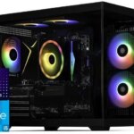 STORMCRAFT Gaming PC SIRIUS Intel Core i5-14400F Intel Arc B570 10GB OC ASROCK – AI Powered 16GB DDR4 RGB 3200MHz 1TB NVMe SSD 650W PSU Windows 11