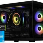 STORMCRAFT Gaming PC SIRIUS Intel Core i5-14400F NVIDIA GeForce RTX 5070- AI Powered 32GB (16Gx2) DDR5 RGB 6000MHz 2TB NVMe SSD 650W PSU Windows 11