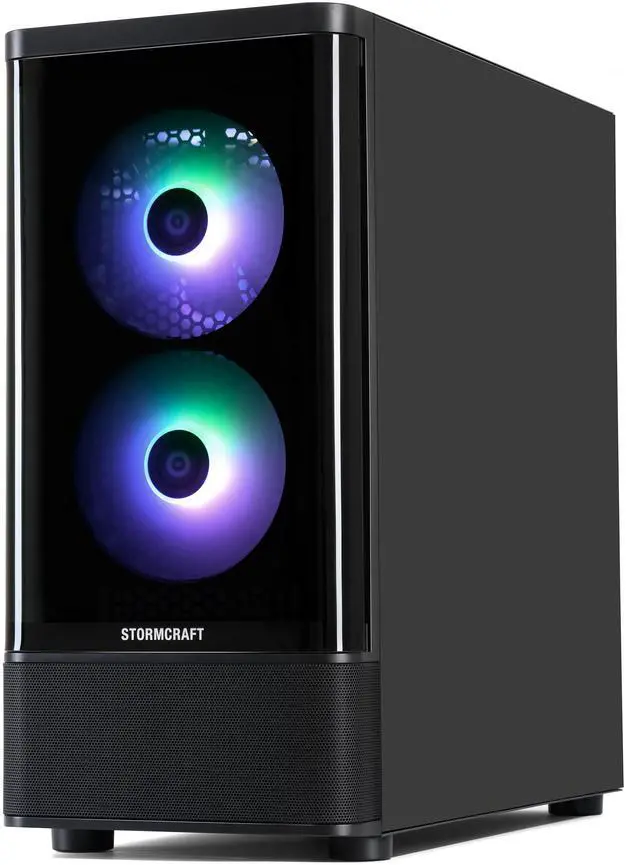 STORMCRAFT Gaming PC SKYHAWK PRO AMD Ryzen 7 7700 NVIDIA Geforce RTX 5070 – AI Powered 32GB DDR5 6000MHz RGB 2TB NVMe SSD 850W PSU Windows 11 Home -