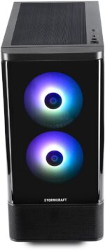 STORMCRAFT Gaming PC SKYHAWK PRO Intel Core i7-14700F NVIDIA GeForce RTX 5070 – AI Powered 32GB DDR5 6000MHz RGB 2TB NVMe SSD 850W PSU Windows 11 Home