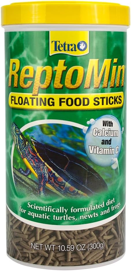 Tetra ReptoMin Floating Food Sticks for Aquatic Turtles/Newts/Frogs, 300g